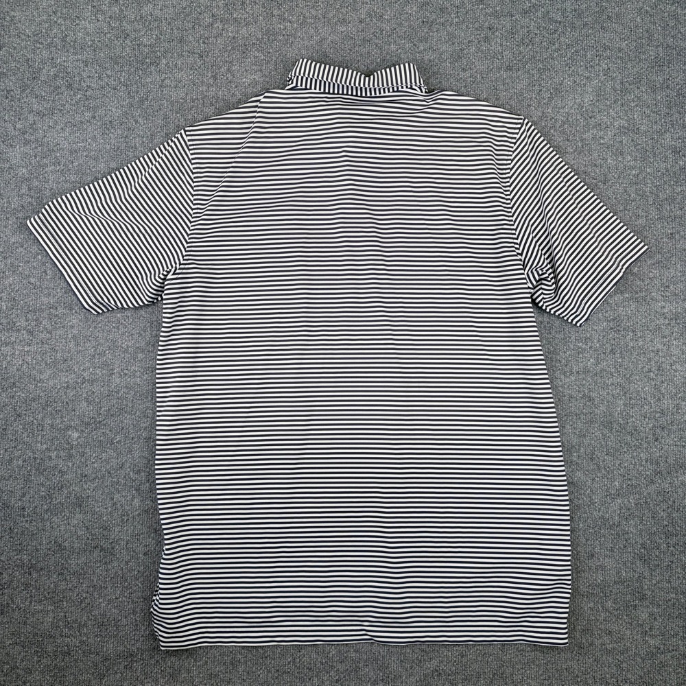 Peter Millar Summer Comfort Kingsbarns Golf Polo Shirt Mens XL Blue White - Picture 3 of 8